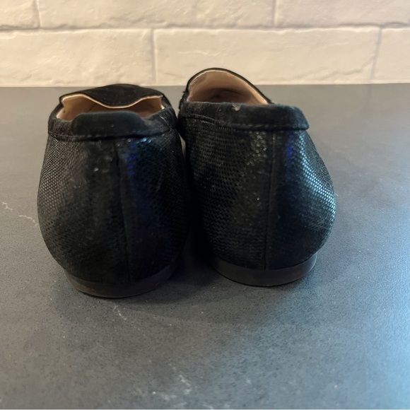 Alex Marie sz 6 Ryann black leather pointy toe ballet flats - Picture 12 of 15